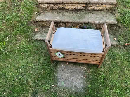 Photo of free Wooden storage seat (Nr Bridport DT6) #1