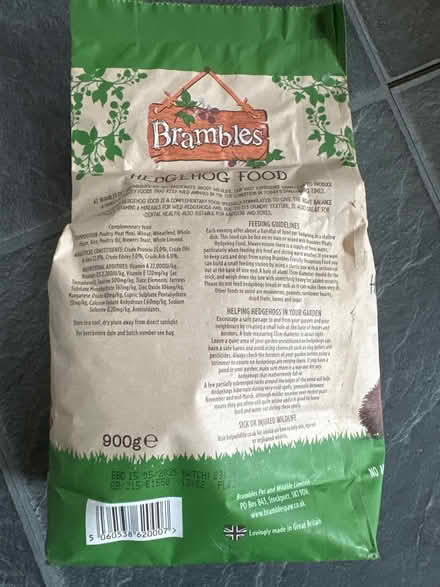 Photo of free Hedgehog food (Stirchley B30) #2