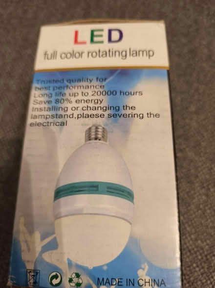 Photo of free New - LED party light bulb (Ilford IG1) #3