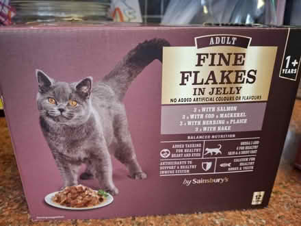 Photo of free Sainsburys Cat Food (M32 Stretford) #1