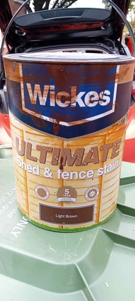 Photo of free Wickes Shed & Fence Stain (Hackney Cross WR13) #1