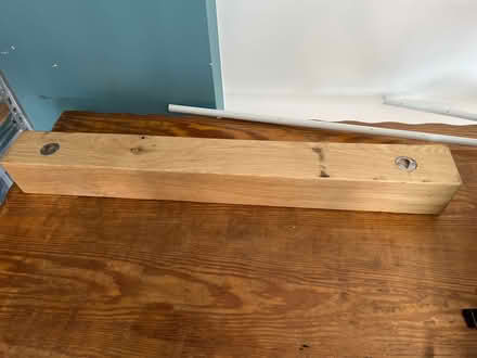 Photo of free Solid oak mantle beam (Walton Cardiff) #2