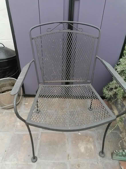 Photo of free Metal garden chairs (Booterstown) #1