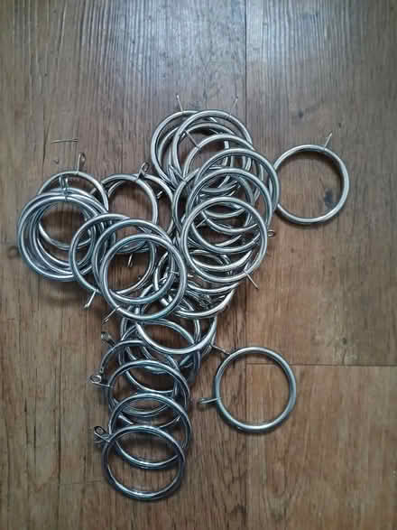 Photo of free Curtain rings (Yaxley PE7) #1