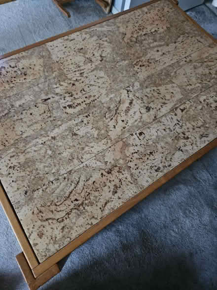 Photo of free Wooden and corkscrew coffee table (GU21) #2