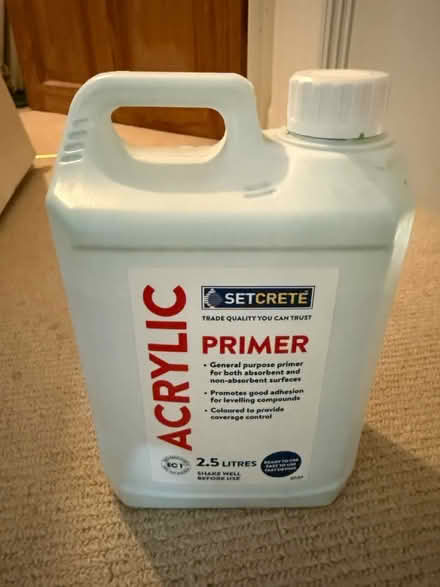 Photo of free General purpose acrylic primer (Bow, E3) #1