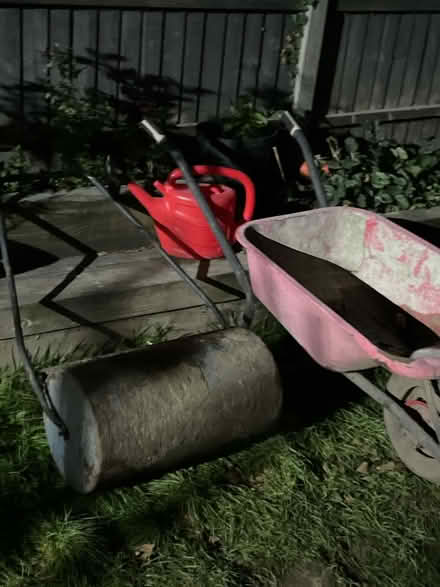 Photo of free Wheel barrow and roller (N16) #1