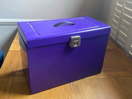 Photo of free Small filing cabinet box (Mortlake) #1