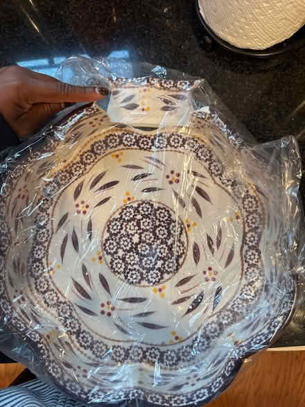 Photo of free Ceramic dish (broken- see photo) (Silver Spring, MD) #1