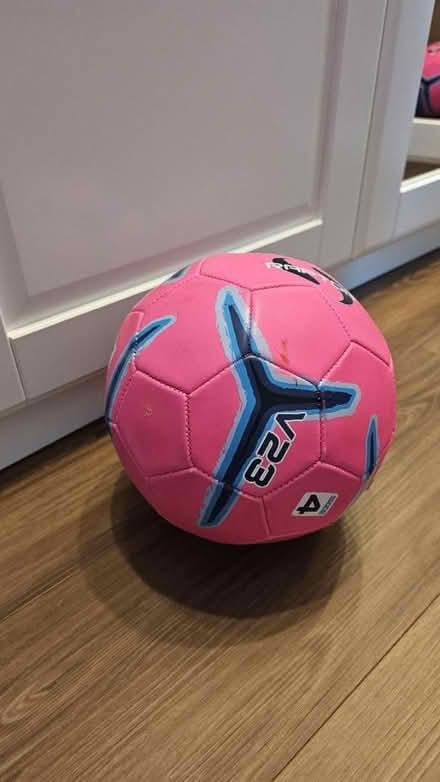 Photo of free Pink football size 4 (Lewisham SE13) #1