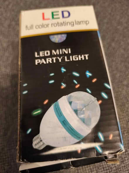Photo of free New - LED party light bulb (Ilford IG1) #1