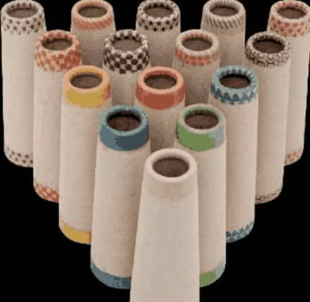 Photo of Textile cones (Whiteshill, Stroud) #1