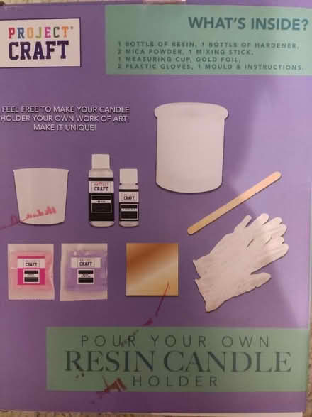 Photo of free Resin craft set (Longbridge, B31) #2