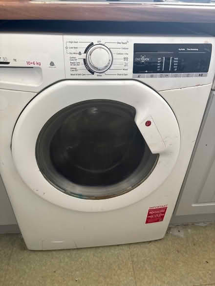 Photo of free Hot point washer dryer (Woodhouse sheffi S13) #1