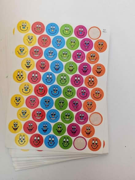 Photo of free Coloured smiley stickers (Townhill Park/West End SO18) #1