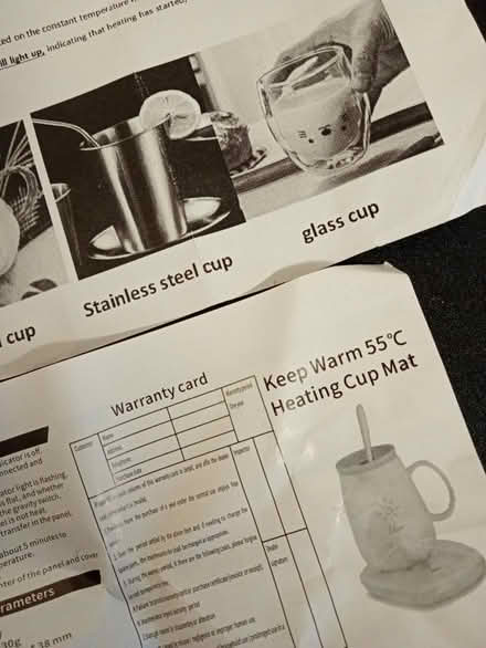 Photo of free Usb Cup warmer (Stacksteads OL13) #3