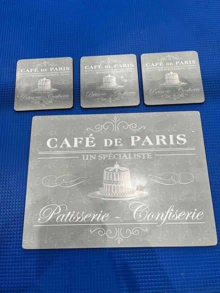 Photo of free Placemat and 3 coasters (Wickford SS12) #1