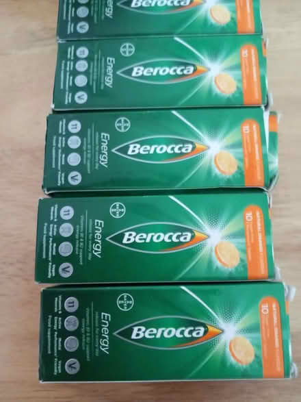 Photo of free Berocca B12 and B1 effervescent (Camberley near Matalan GU15) #1