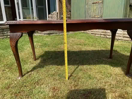 Photo of free Dark wood coffee table (BN27) #1