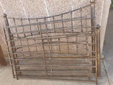 Photo of free Double Bed and wood shelf (Shoreham by sea BN43) #3