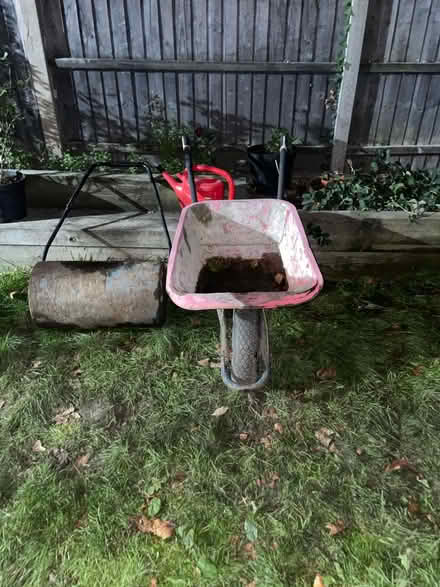 Photo of free Wheel barrow and roller (N16) #2