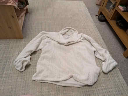 Photo of free Nutmeg 16-18 fluffy warm cow-neck fleece (Heaton) #1