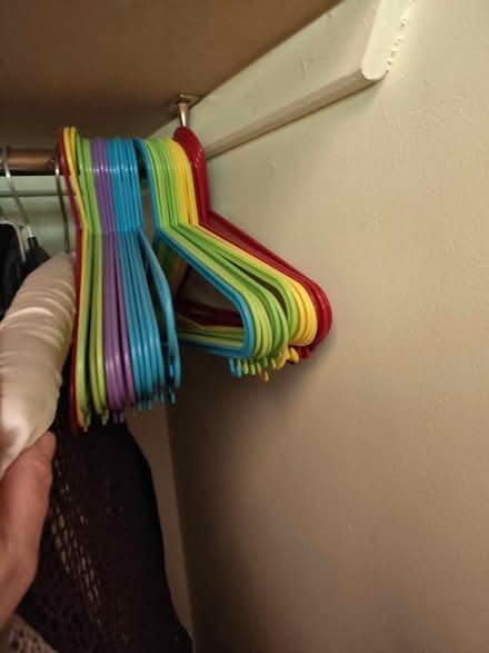 Photo of free 30ish kids clothes hangers (Townhill Park/West End SO18) #1