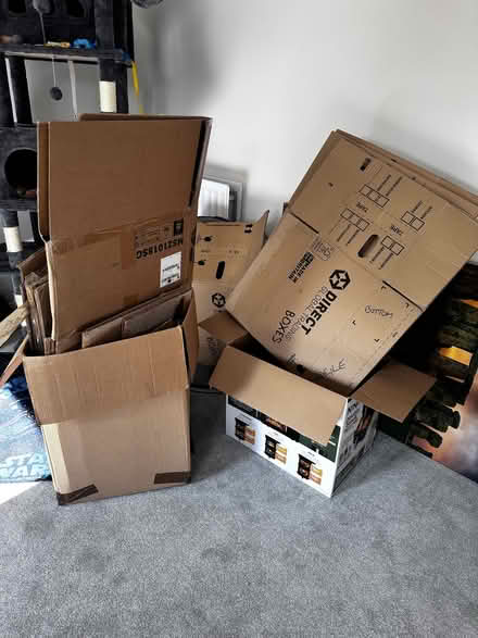 Photo of free Cardboard boxes (Alderbrook TN6) #1