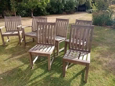 Photo of free Outdoor dining table chairs (Welland WR13) #1