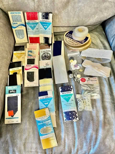 Photo of free Sewing ribbon/tapes/notions (Winter Hill) #1