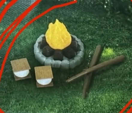 Photo of free Toy: plastic campfire and accessories (Hampden Park BN22) #1