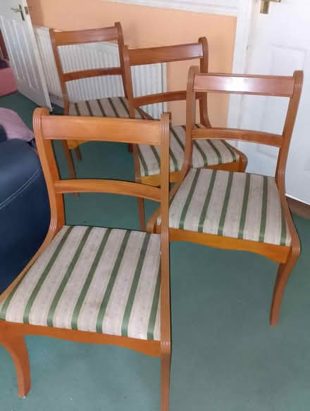 Photo of free 4 x Wooden Dining Chairs (Waterlooville PO8) #2