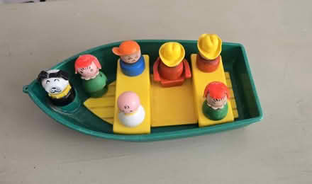 Photo of free Vintage fisher price people & boat (Guildford GU1) #2