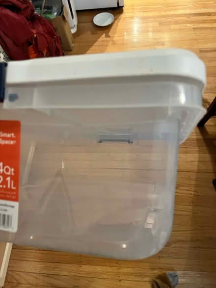Photo of free Plastic storage container (Vallejo, CA) #2