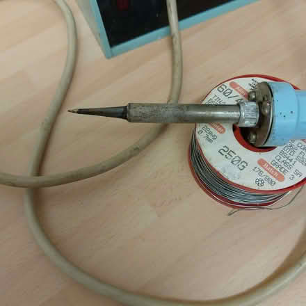Photo of free Vintage soldering iron and solder (Fords Farm RG31) #1