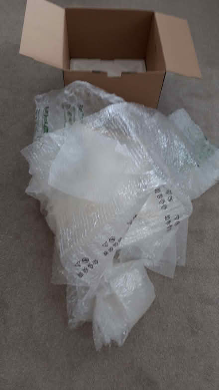 Photo of free Cardboard box and/or load of bubble wrap (Broadstone BH18) #1