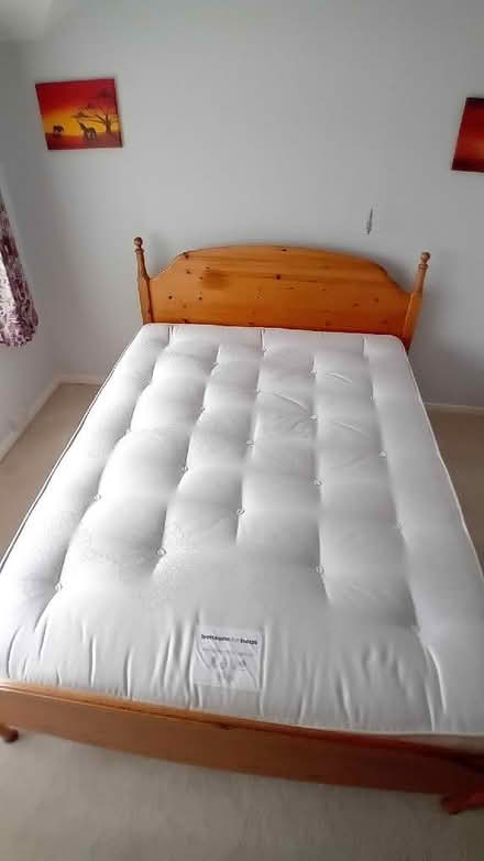 Photo of free King size bed with mattress (Garden City OX5) #1