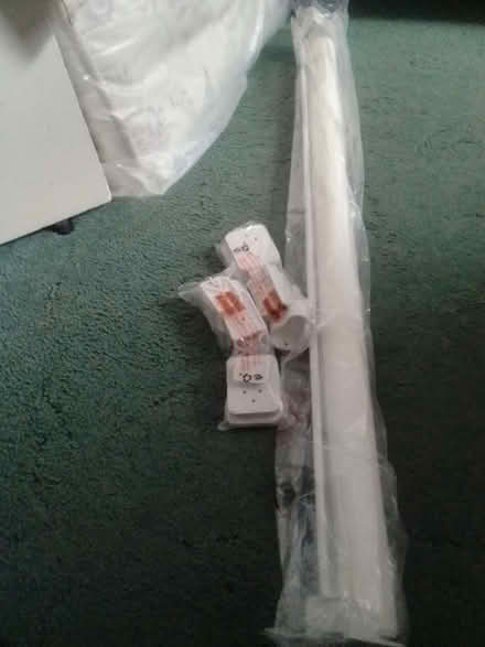 Photo of free white retractable gate (Askew Road W12) #2