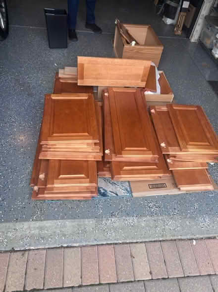 Photo of free kitchen cabinet doors (North Wheaton) #2