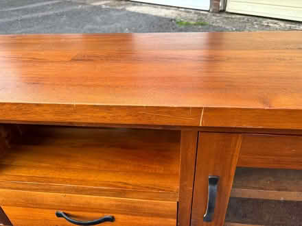 Photo of free Solid wood TV cabinet (Leighton Buzzard LU7) #3