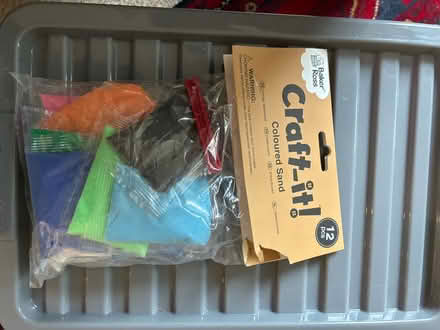 Photo of free Coloured sand (craft) (Cherry Hinton Ward CB1) #1