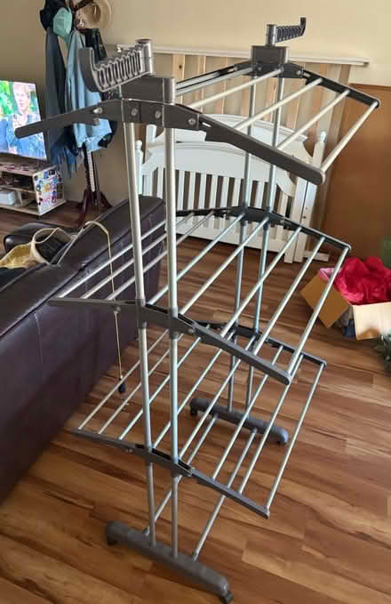 Photo of free Grey 3 tier Laundry Drying Rack (Mountain View, CA) #1