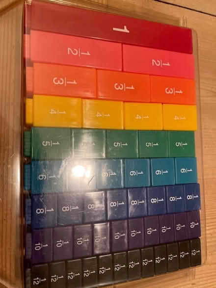 Photo of free Fractions blocks for kids (North Bretton) #1