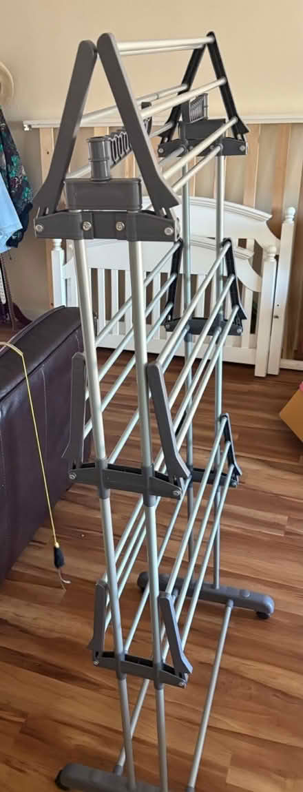 Photo of free Grey 3 tier Laundry Drying Rack (Mountain View, CA) #2