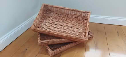 Photo of free Sloping Wicker Display Baskets (Horsham) #1