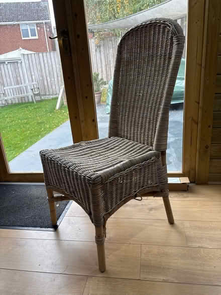Photo of free Wicker dining chair (Morley LS27) #1