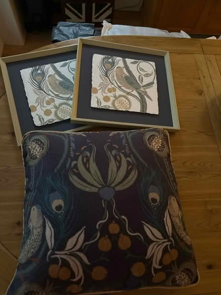 Photo of free Matching cushion and prints (Sutton Bridge) #1