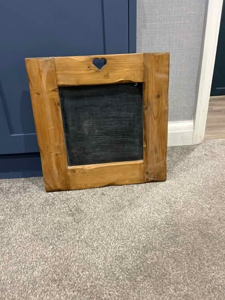 Photo of free Chalk board with wooden frame (Chislehurst, BR7) #1