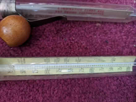 Photo of free two glass candy thermometers (Ann Arbor near Hillside Terr.) #2