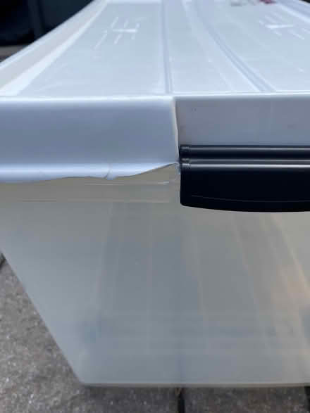 Photo of free Large plastic storage container (Hintonburg) #2